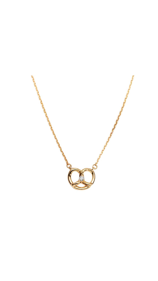 Pretzel Necklace