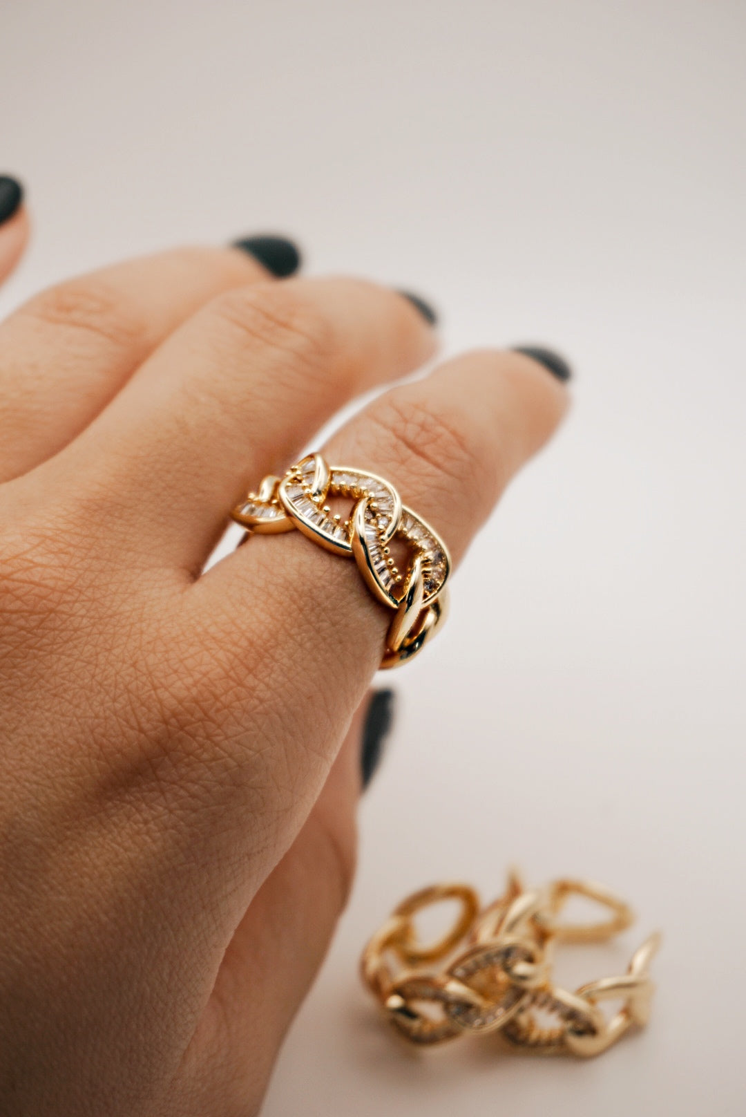 18K Gold-Plated Luxurious Ring