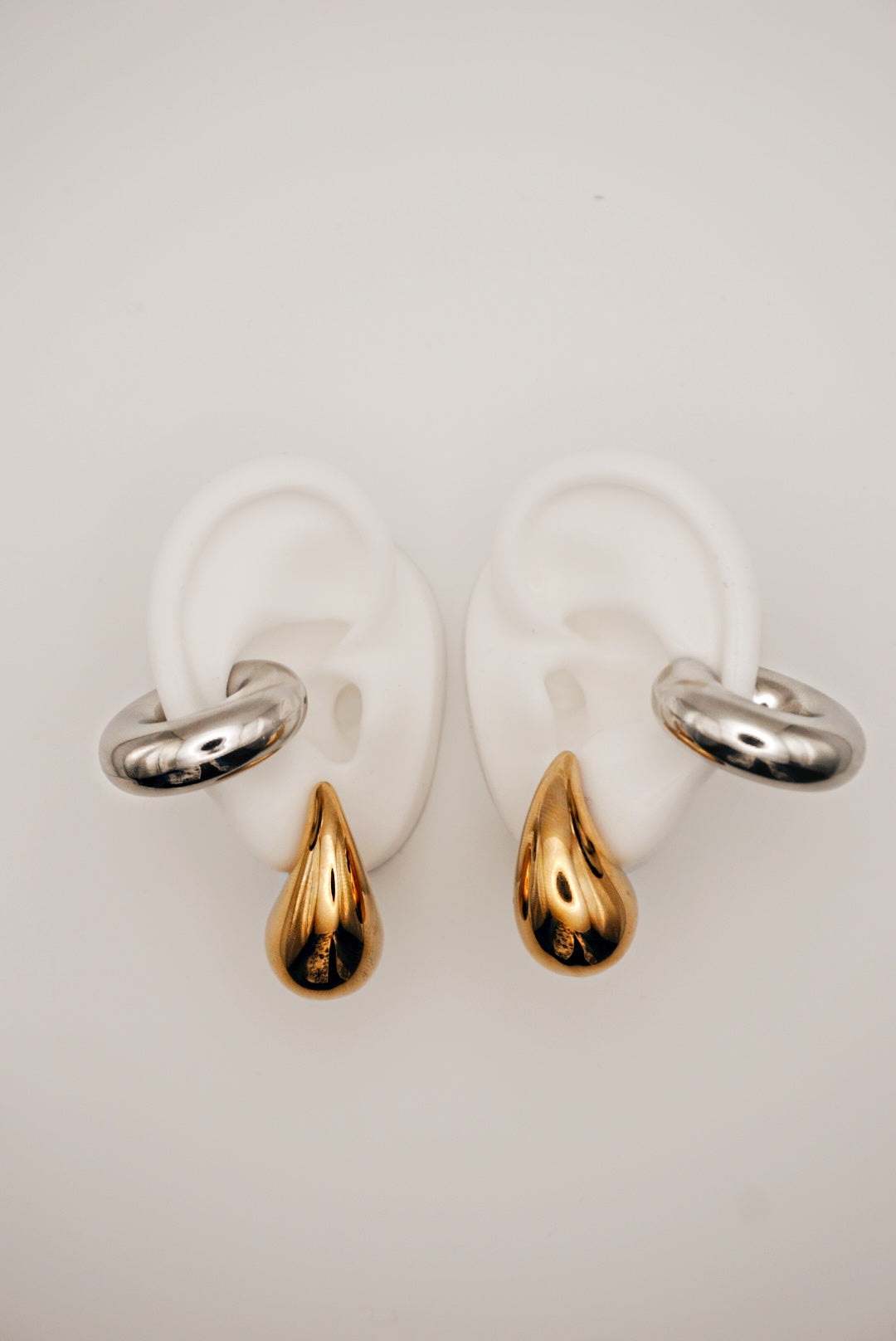 Chunky Gold Ear Cuffs